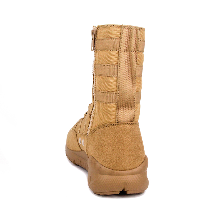 Turquie Bottes de désert militaire Khaki Khaki Nylon 7289