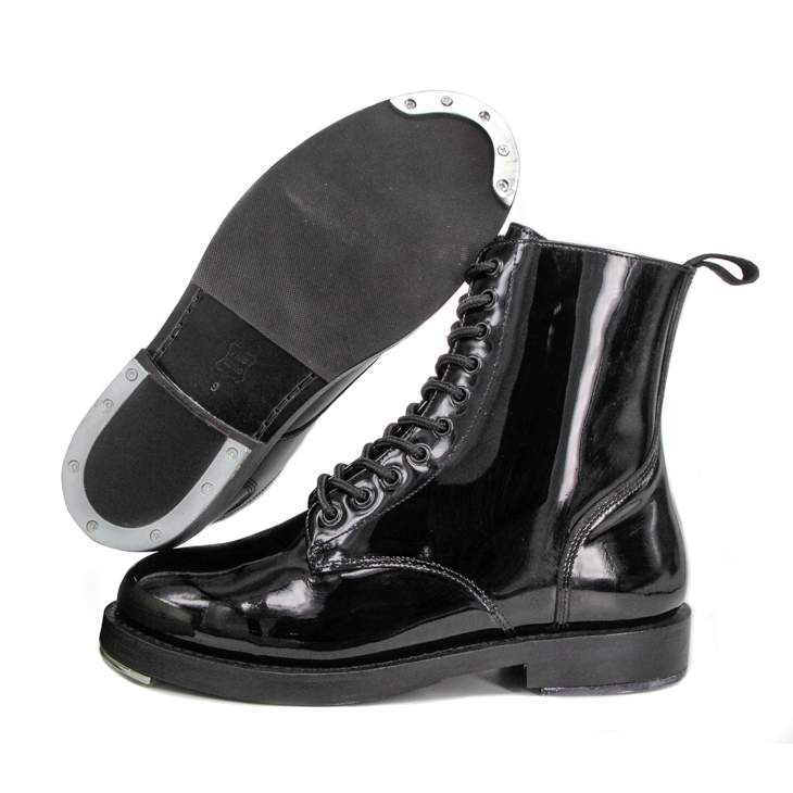 Chaussures de bureau brillantes du talon de talon pour femmes et gentleman 1287