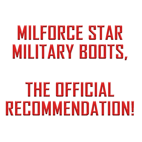 Milforce Star Military Boots, la recommandation officielle!