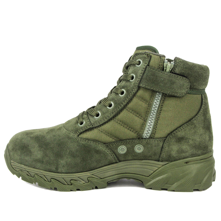 Malaisie Bottes de désert militaire vert 7113