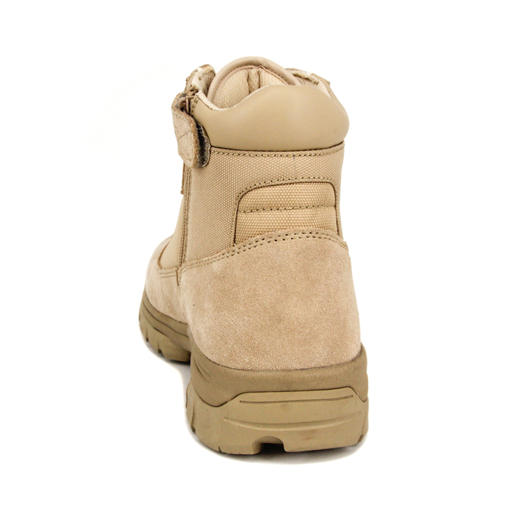Bottes de désert militaire américain tactique jaune 7110