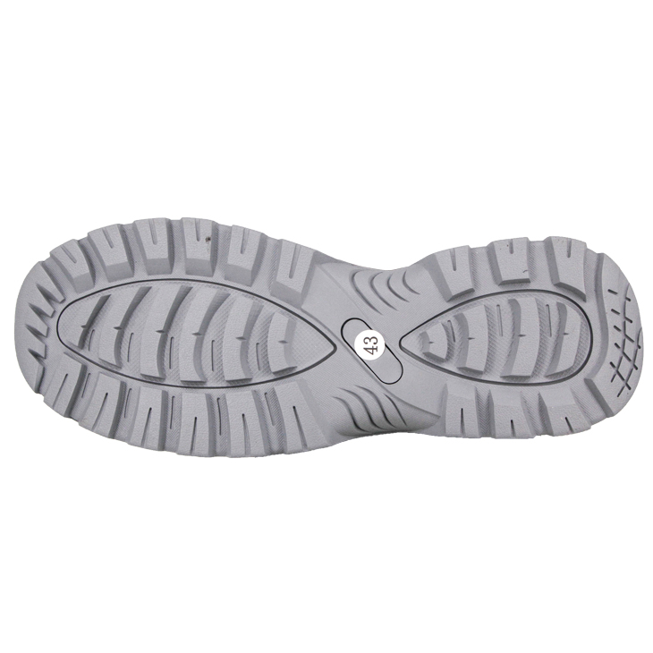 Bottes tactiques de combat de soldats en daim gris 4209
