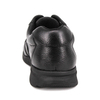 Chaussures de bureau de gentleman noir et rouge 1289